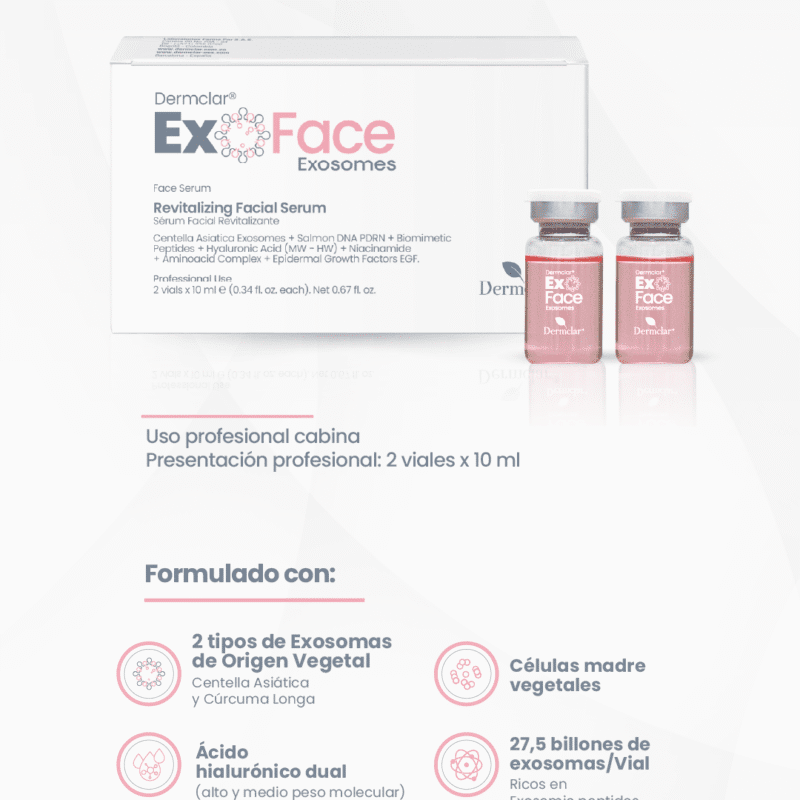 ExoFace Vial Dermclar  x 2 10ml.